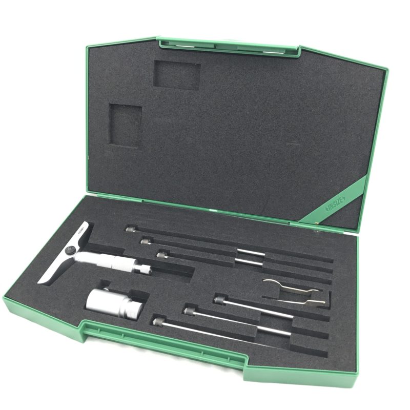 INSIZE DEPTH MICROMETER, 6"