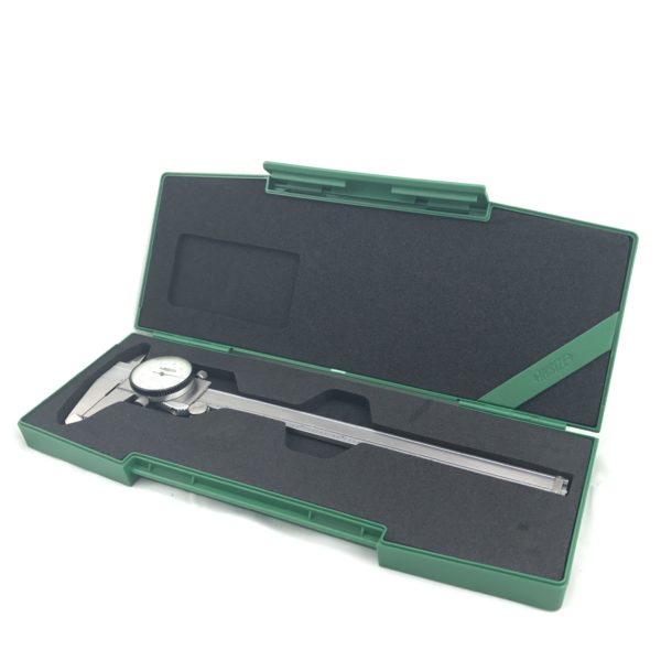 INSIZE DIAL CALIPER, 8"