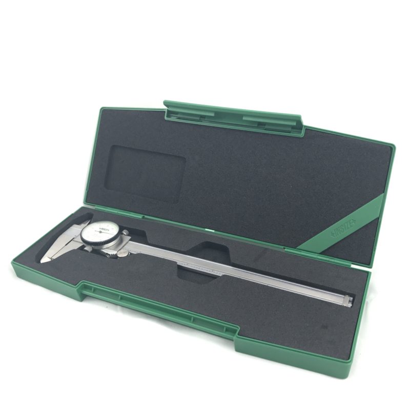 INSIZE DIAL CALIPER, 8"