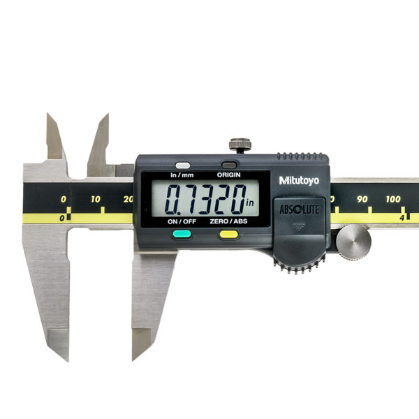 MITUTOYO DIGITAL CALIPER, 6"