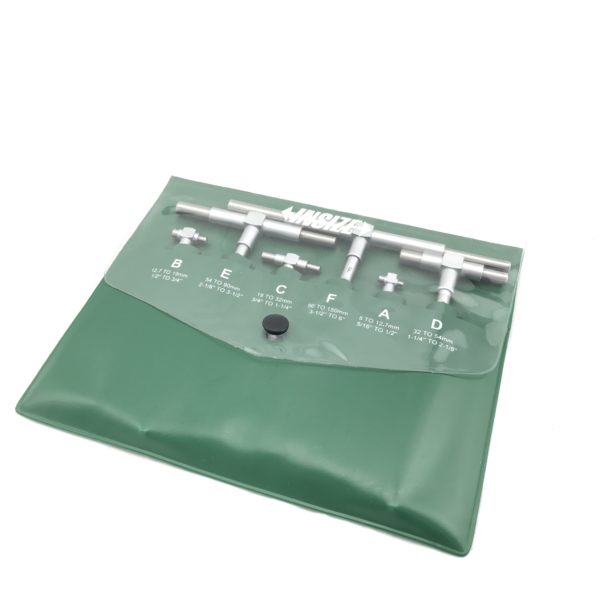 INSIZE TELESCOPING GAGE SET, 6"