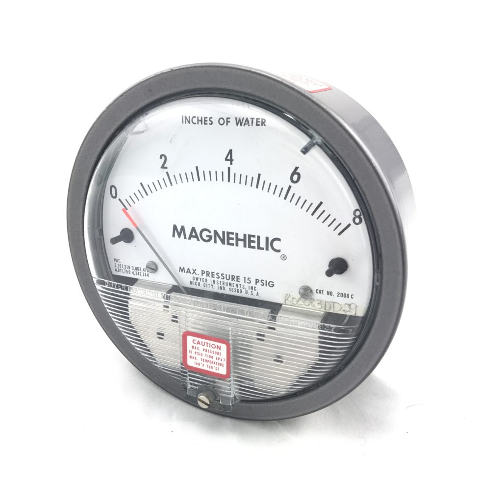 DWYER MAGNEHELIC PRESSURE GAGE Tool Testing Lab Inc.
