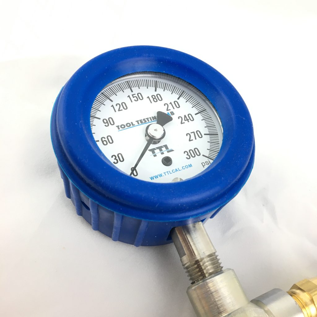 TTL 2.5" ANALOG PRESSURE GAUGE Tool Testing Lab Inc.