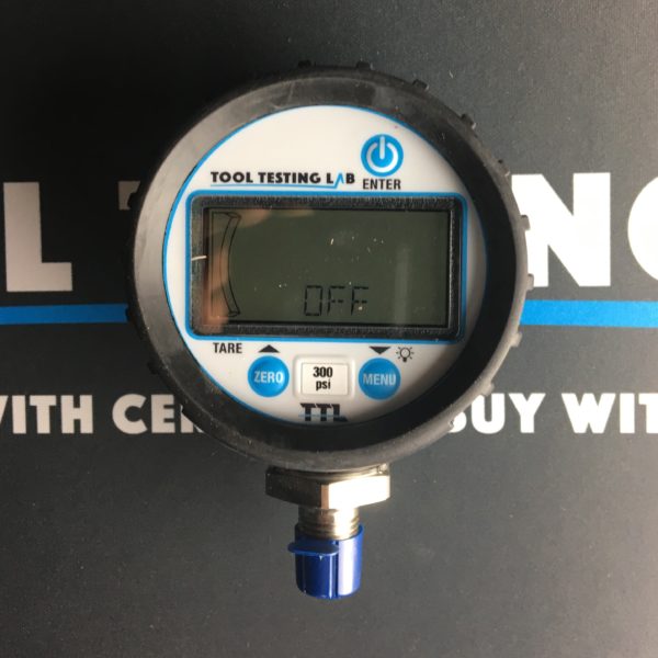 TTL DIGITAL PRESSURE GAUGE ONLY, 300 PSI