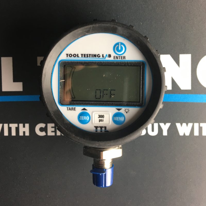 TTL DIGITAL PRESSURE GAUGE ONLY, 300 PSI