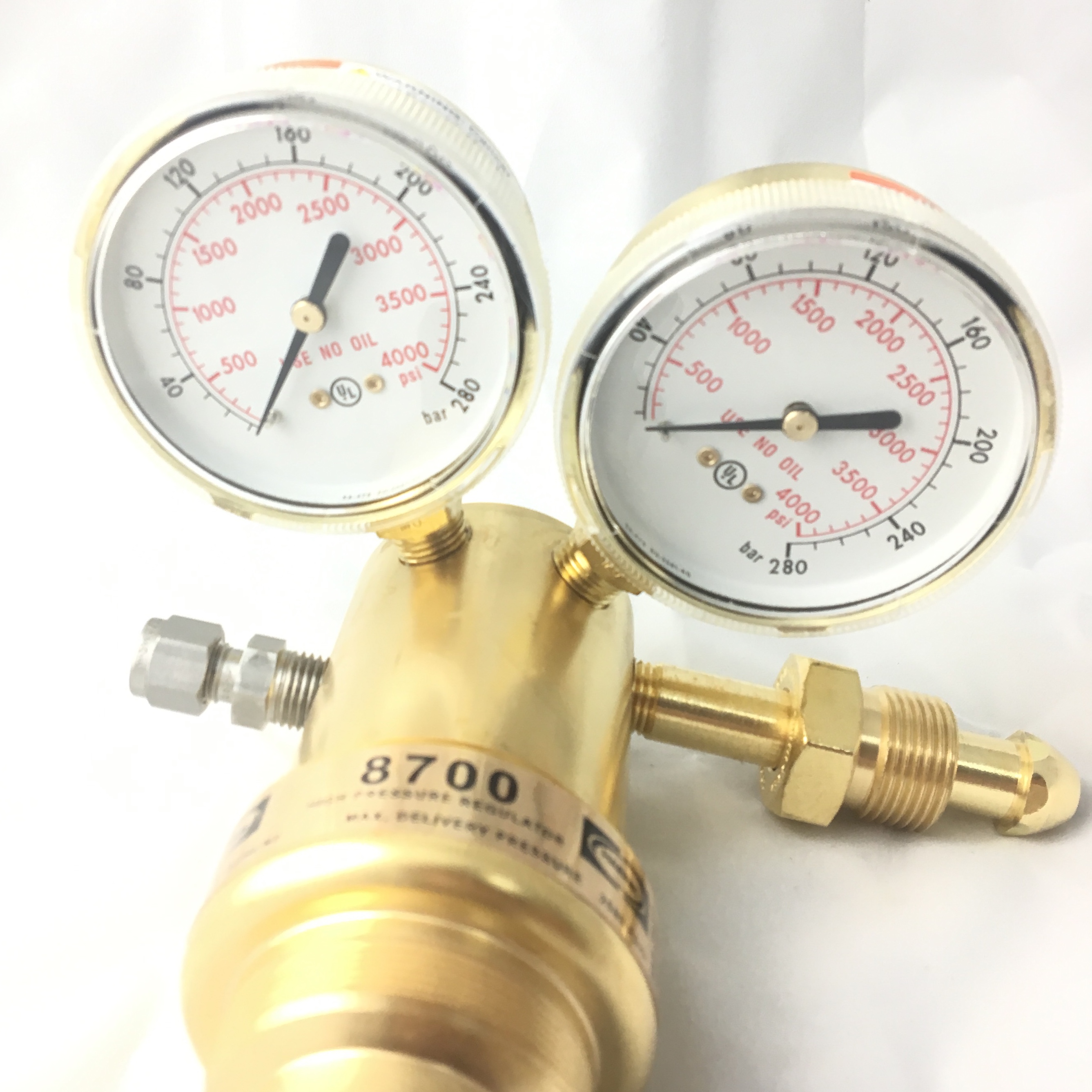 Industrial Nitrogen Pressure Gauge Nitrogen Pressure Regulator Gauge for Industrial Use Nitrogen Pressure Gauge Pressure Gauges Nitrogen Regulator 