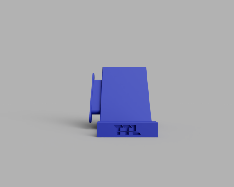 blue multimeter stand
