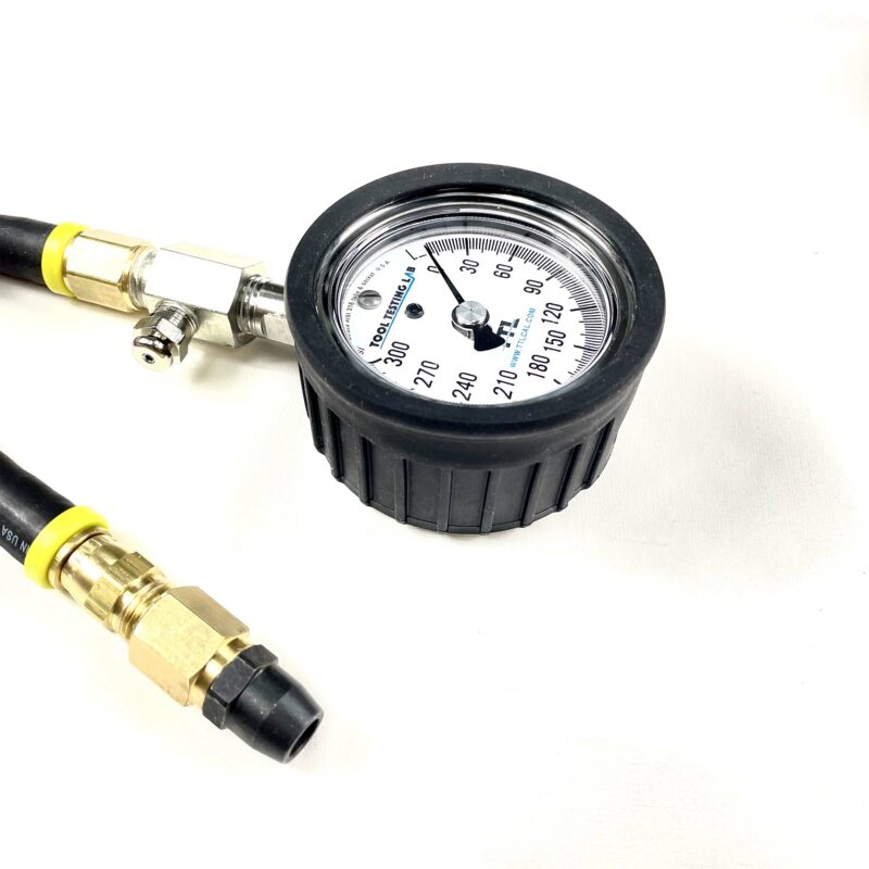TTL ANALOG AIRCRAFT TIRE GAUGE, 0-300 PSI - Image 3