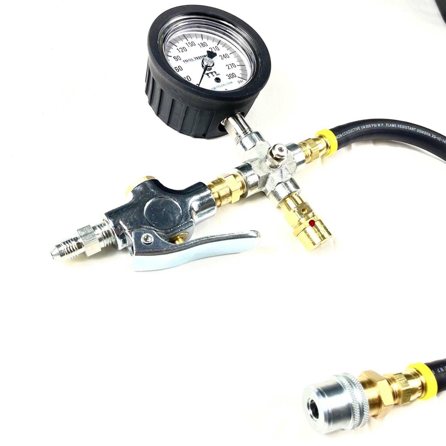 TTL ANALOG TIRE INFLATOR, 0300 PSI Tool Testing Lab Inc.